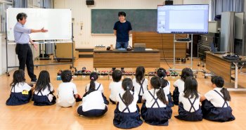 西生野小学校へ職業講話に行ってきました！