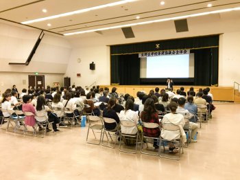 「生野区学校保健協議会全体会」講演会に代表高本が登壇しました！